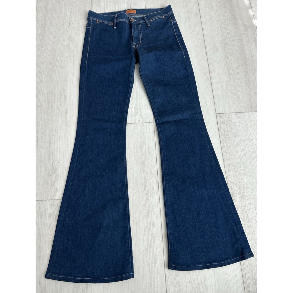 MOTHER Dark Blue Flare Jeans